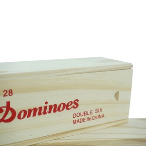 Offre Spéciale Imprimé <span class=keywords><strong>Personnalisé</strong></span> En Bois <span class=keywords><strong>Domino</strong></span> Double Six Jeu Ensemble Pour La Vente En Gros D'usine - Product Image 2