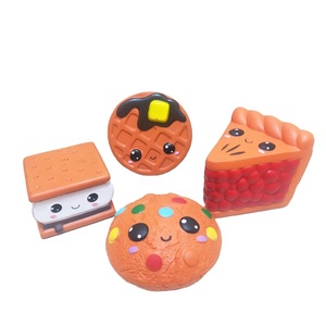 Série Alimentaire Jouet Squishy en Mousse PU Combo Chocolat, Biscuit, Burger, Sandwich pour Filles et Garçons - Product Image 3