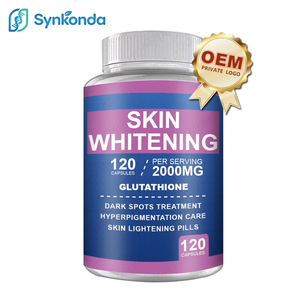 กลูตาไธโอนไวท์เท<span class=keywords><strong>น</strong></span><span class=keywords><strong>น</strong></span>ิ่งพิลส์ 120 แคปซูล 2000 มก. อาหารเสริมบำรุงผิวขาวใส ลดจุดด่างดำ ฝ้า กระ รอยสิว - Product Image 1