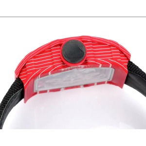 Montre mécanique automatique en forme de barre, ultra-fine et ultra-légère, en fibre de carbone, avec tourbillon, pour homme, pour le sport et les affaires - Product Image 5