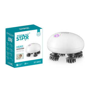 Winningstar <b>Head</b> <b>Massager</b> ST-6412 Rechargeable Scalp Relief Device - Product Image 1