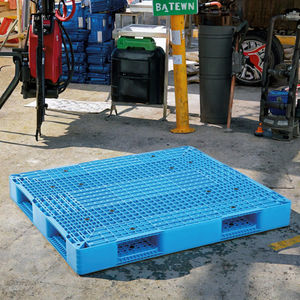 תעשייתי hdpe אנטי אבק היורו כבד חובה מרובע פלסטיק משטח סגור מדף קשה היגייני כפול מול אחסון 4 דרך - Product Image 4