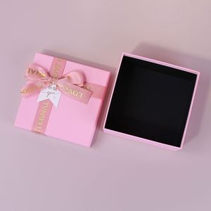 Caja de Regalo Rectangular con Logotipo Impreso a Color Personalizado, Tapa Gris, Base de Cartón Reciclable, Embalaje con Cinta, Impresión UV, Grosor de 2 mm - Product Image 6