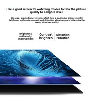 Televisor Inteligente Android LED de 50 Pulgadas con Retroiluminación, Pantalla Plana 4K Full HD HDR, 144Hz, Personalizado OEM para Hoteles y Entretenimiento