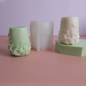 Toptan yeni Rattan çiçek kokulu mum silikon kalıp DIY asılı Rattan çiçek ev dekorasyon reçine mum kalıp - Product Image 2
