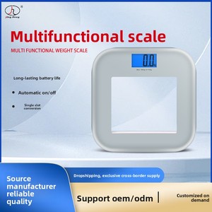 지능형 디지털 전자 휴대용 체중계 LCD 디스플레이 0.1kg 정확도-가정용 체중 모니터링 일일 피트니스용 - Product Image 3