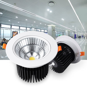 OKELI Usine prix de gros 3w 6w 9w 18w 24w 30w 40w 50w COB Encastré downlight mené Réglable - Product Image 1