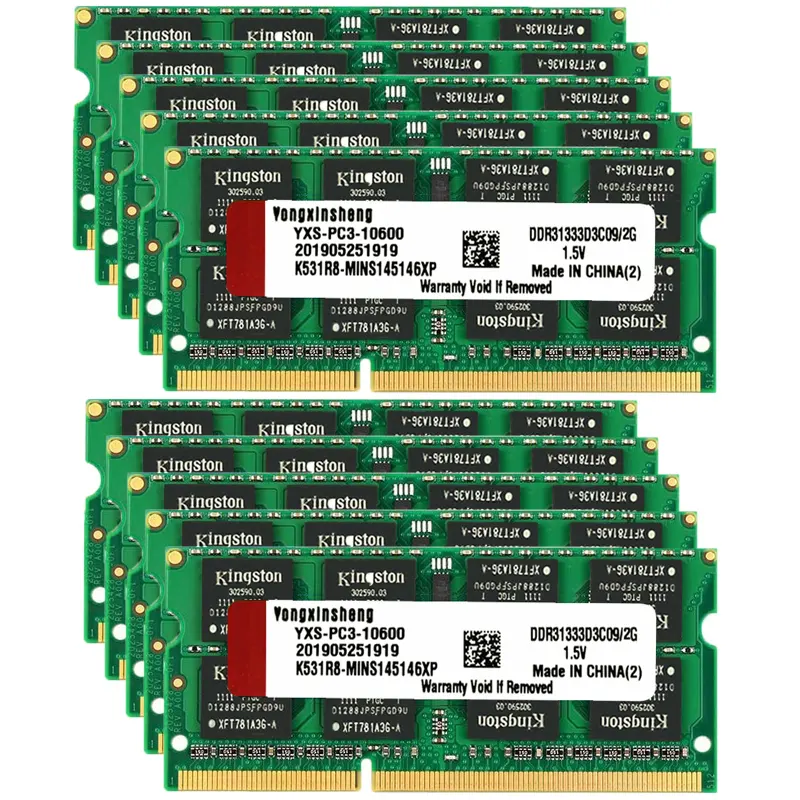 YONGXIN SHENG Factory Hot 4GB 8GB 16GB RAM DDR3 1600MHz RAM PC3 12800S SODIMM Laptop Speicher Ram Tecmiyo Lieferant