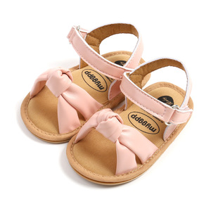 Zomer Meisjes Sandalen Voor Kinderen Eenvoudige Effen Kleur Zachte Zool Schoenen Voor Wandelschoenen Slippers - Product Image 5