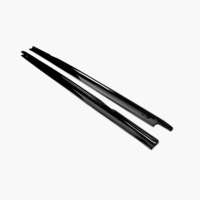 Extensions de bas de caisse en ABS noir brillant pour Skoda Octavia RS MK4 NX 2020 et modèles ultérieurs