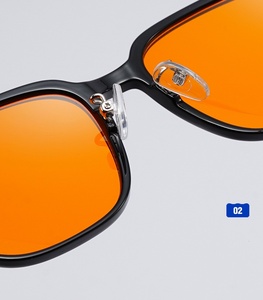 <span class=keywords><strong>Gafas</strong></span> para Dormir con Bloqueo <span class=keywords><strong>de</strong></span> Luz Azul del 99%, Película Anti-reflejante Roja Naranja, Lentes <span class=keywords><strong>de</strong></span> PC, <span class=keywords><strong>Gafas</strong></span> <span class=keywords><strong>de</strong></span> <span class=keywords><strong>Lectura</strong></span>, Filtro Bloqueador <span class=keywords><strong>de</strong></span> Luz Azul - Product Image 6