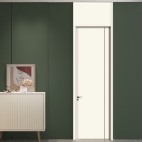 Portes intérieures en bois massif de haute qualité, insonorisées, résistantes à l'humidité et imperméables, pour hôtel, sous-sol, villa, garantie 5 ans