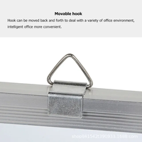 Tableau blanc magnétique de présentation en gros, petit tableau blanc effaçable à sec avec cadre en aluminium
