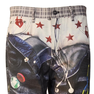 <span class=keywords><strong>Jeans</strong></span> da Uomo a Gamba Dritta in 100% Cotone Stile Vintage Punk |   Stampa Digitale 3D HD Diretta per Artigianato |   Accettiamo modelli personalizzati OEM - Product Image 5