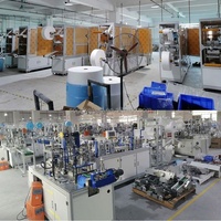 Líneas de Producción de Equipos Automáticos para la Fabricación de Mascarillas Faciales de 3 Capas en China, para Mascarillas KF94, KN95 y Tipo Plano
