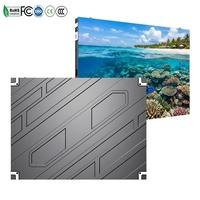 Écran LED fixe d'intérieur P1.25 P1.53 P1.86 P2 P2.5 P3.07 Angle de vision H/V de 170 degrés Revêtement GOB Poids léger de 7 kg