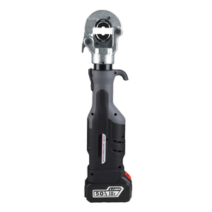 ES-300 Battery-Powered Hydraulic Crimping <b>Tool</b> - Straight Handle Cable Crimper ES-300 Battery Powered Cable Crimping To - Product Image 2