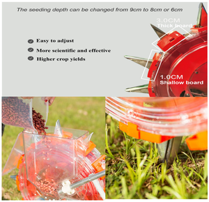 <span class=keywords><strong>Sembradora</strong></span> <span class=keywords><strong>Manual</strong></span> Pequeña Ajustable <span class=keywords><strong>de</strong></span> Precisión para Césped, Maíz y Trigo, Siembra Directa para Agricultura <span class=keywords><strong>de</strong></span> Tomate - Product Image 4