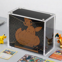 Étui de protection magnétique en acrylique TCG résistant aux UV pour boîte d'entraînement Elite (ETB) – Boîtier de rangement et de présentation en acrylique
