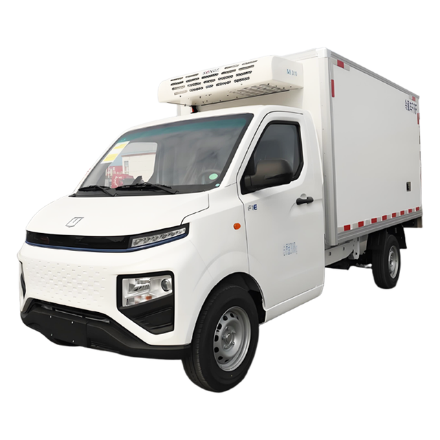 Factory Price GEELY F1E 4x2 Mini Refrigerated Truck 46.08kWh 180km Electric Truck Single Row Pure Electric Trucks