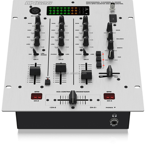 Mezclador de DJ Profesional Clavax CLMC-DX626 de 3 Canales de Audio Digital con Contador de <span class=keywords><strong>BPM</strong></span> y Control VCA, Consola de Mezcla para Fiestas y Bares - Product Image 3