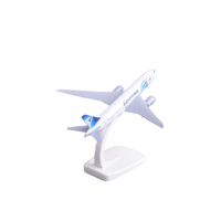 Modèle d'avion en métal moulé sous pression Egypt Air 777 de 16 cm avec train d'atterrissage, échelle 1:5, en zinc, pour garçons, jouet modèle d'avion