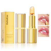 Rouge à Lèvres Magique Hydratant Végétalien à Changement de Couleur Effet Feuille d'Or, Imperméable, 3 Couleurs, Tendances TikTok - Grande Vente