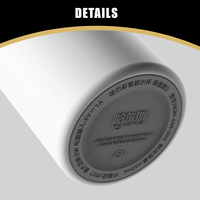 Bouteille d'eau numérique électronique en acier inoxydable moderne avec déverrouillage par empreinte digitale, isolation thermique 24 heures, rechargeable