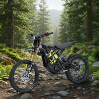 Vélo tout-terrain électrique 10000W Surron Light Bee X 2026 72V 35Ah Vélo tout-terrain haute vitesse pour adultes 10kW