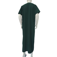 Ropa musulmana tradicional transpirable de poliéster de alta calidad de Thobe modesto de estilo marroquí elegante para hombre para novedad de verano