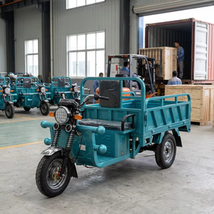 Tricycle électrique de fret durable 1200W, caisse de chargement de 1,5 m, capacité de 600 kg, véhicule <span class=keywords><strong>utilitaire</strong></span> électrique à 3 roues pour la livraison agricole CKD - Product Image 4