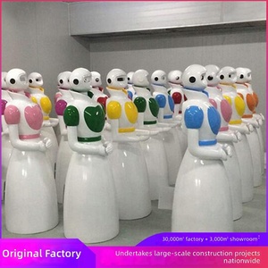 Carcasa de Robot de Fibra de Vidrio Duke, 1m de Altura, Pieza 003, Moldeada para Decoración de Centros Comerciales y Servicios de Catering - Product Image 4