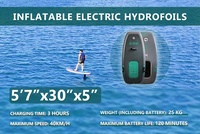 Planche de surf gonflable électrique E SUP avec aile avant en fibre de carbone, matériau PVC, moteur électrique pour sports nautiques en plein air