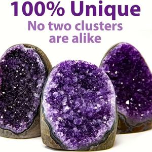 Grappe d'améthyste violette naturelle Grosses géodes <span class=keywords><strong>de</strong></span> <span class=keywords><strong>cristal</strong></span> <span class=keywords><strong>de</strong></span> Quartz <span class=keywords><strong>de</strong></span> <span class=keywords><strong>roche</strong></span> Guérison Grands cristaux Grappe <span class=keywords><strong>de</strong></span> quartz <span class=keywords><strong>géode</strong></span> violette - Product Image 3