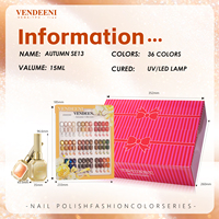 Vendeeni Nouveauté Automne Hiver Vernis à Ongles Gel Effet Œil de Chat Clair de Lune TPO SANS HEMA Personnalisation OEM 36 Couleurs Vernis Gel Effet Œil de Chat Lumière Aquatique