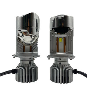 หลอดไฟหน้ารถยนต์ LED แบบสองเลนส์โปรเจคเตอร์เลเซอร์ LED H4กำลังสูง - Product Image 5