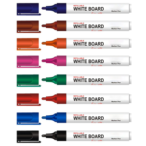 Erasable White <b>Board</b> Pen Red Blue <b>Black</b> Color Low Odor Dry Erase Whiteboard Marker - Product Image 2