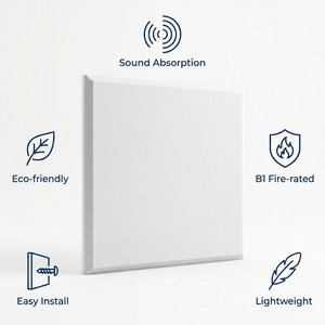 Paneles de Pared Biselados de Espuma de Melamina Sin Formaldehído: Tratamiento Acústico Moderno para <span class=keywords><strong>Cine</strong></span> en Casa - Product Image 1