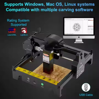 Nouvelle Machine de Gravure Laser CNC pour Bijoux et Porte-clés Personnalisés, Impression de Logos 3D sur Bois, Compatible AI/DXF/DST/LAS, Moteur DIY de Personnalisation Laser