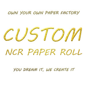 Rollo Jumbo de Papel Autocopiativo NCR de 2 y 3 Capas, 210 mm, 216 mm, 257 mm, 127 mm, 83 mm, Color Rosa, Azul y Amarillo, <span class=keywords><strong>para</strong></span> Facturas, Recibos, Boletos de Aeropuerto y Fax - Product Image 4