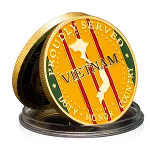 United States Marine Corps Vietnam War Challenge Munt Trots Geserveerd Vergulde Souvenirs En Geschenken Huisdecoraties