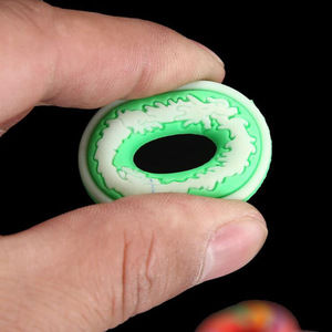 Anillo de goma de silicona luminoso con patrón de dragón para pesca, tamaños 2.7, 3.6, 4.5, 5.4, 6.3, tipo 'Rice Size', colorido - Product Image 2