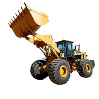 Chargeuse sur pneus 5 tonnes en stock, chargeuse frontale pour travaux de construction SEM656D