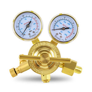 0-24psi Medidor de salida Baja presión O2 Oxígeno Helio Argón Regulador de <span class=keywords><strong>gas</strong></span> nitrógeno con válvula de control de flujo - Product Image 1