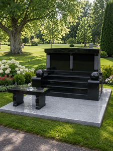 Mausoleo Vietnamita MA06 UnionStone para Jardín de Cementerio con Embalaje en Caja de Madera y 1 Año de Garantía - Product Image 1