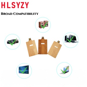 Clé USB personnalisée en forme de carte de visite, carte en bois avec capacité de 8 Go à 128 Go, logo imprimé, <span class=keywords><strong>PenDrive</strong></span> - Product Image 2