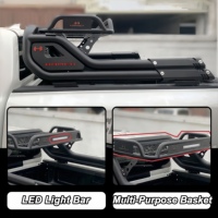 Barre de sport universelle réglable robuste pour pick-up, panier de chargement avec éclairage LED, compatible Hilux Ranger Navara Triton BYD Shark 24+ Mat