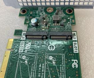 Dells 7HYY4จัดเก็บข้อมูลการ์ดแบบแข็ง JV70F SSD M7W47 PCIe อะแดปเตอร์ X2 72WKY <span class=keywords><strong>M</strong></span>.2 - Product Image 4