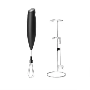 Hot Selling In 2023 Handheld Batterij Aangedreven Melk Frother Ei Beater Koffie Mixer Garde Met Standaard