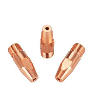 หัวเชื่อมทองแดงแบบจุ่มอาร์ค Chuangxin รุ่น M16 1.5 50 มม. สำหรับเครื่องเชื่อมแบบ Gantry ขนาด 2.0 3.2 4.0 5.0 มม. - Product Image 1